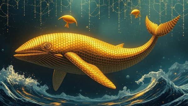 Tether, the gold whale