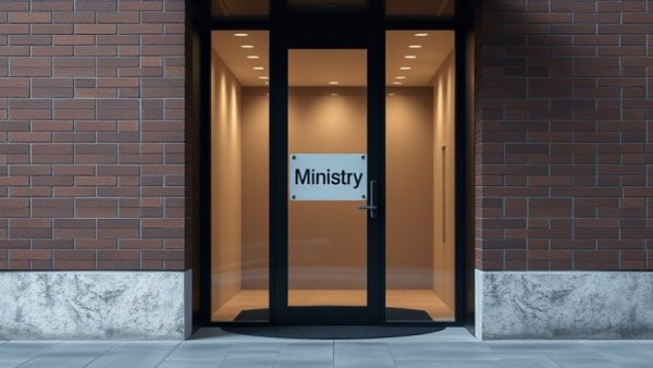 Office entrance of B.C. social development ministry, highlighting fraud issue.