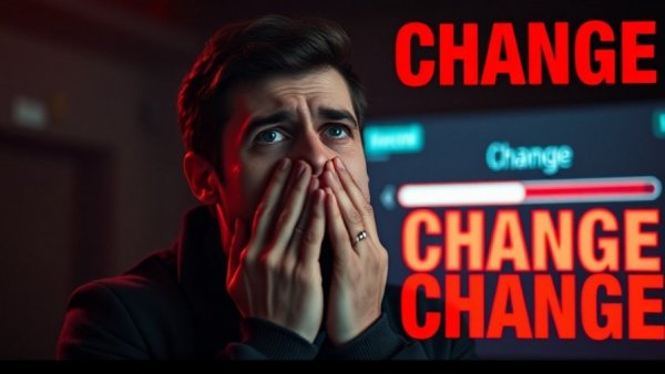 Worried individual anticipating market change, Bitcoin investment strategies