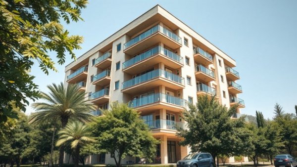 Glenmore Drive apartment development with modern design.