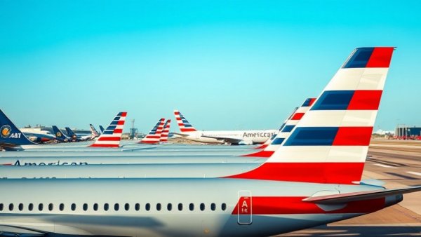 American Airlines planes at airport showcasing miles policy.