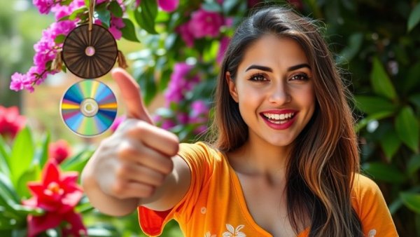 Worst garden trends 2025 featuring vibrant garden background and woman's reaction.