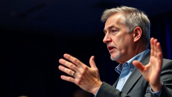 Jamie Dimon expressing views on immigration policy at a conference.