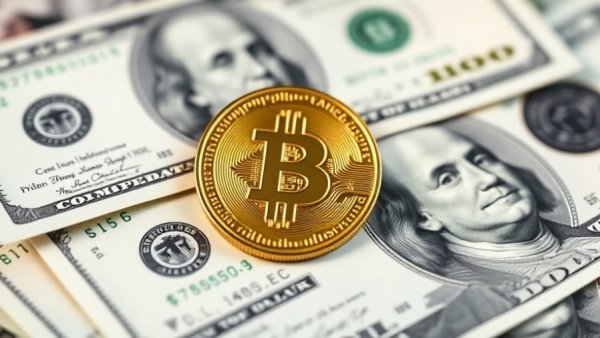 Tether stablecoin on US dollars symbolizing crypto stablecoin adoption.