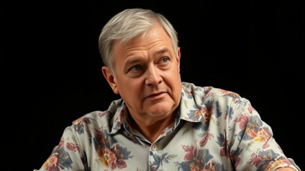 Middle-aged man speaking on reliability of Wikipedia compared to Grokipedia.