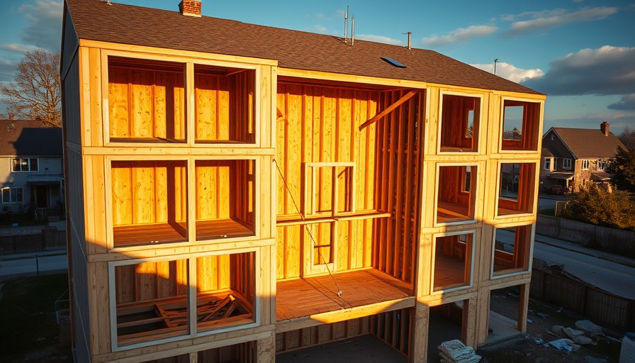 New apartment building under construction in Kelowna, meeting housing targets.