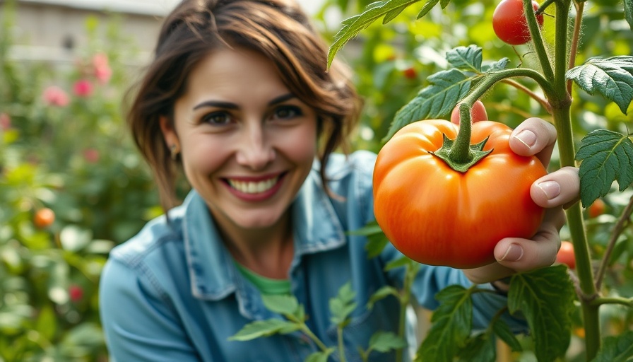 Prevent Tomato Cracking guide in a garden setting.