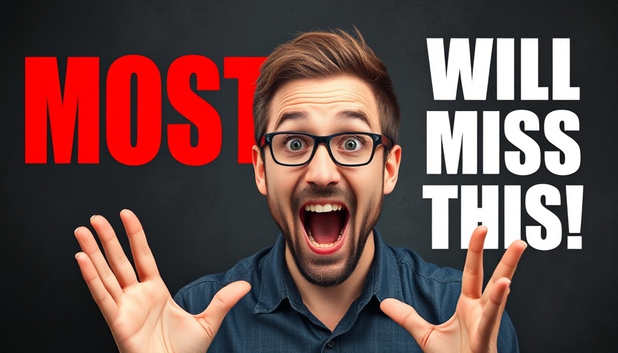 Crypto Revolution in Tokenization: Excited man with bold text background.