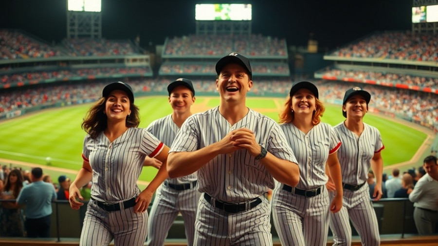 Dynamic scene from Damn Yankees revival 2025 on stage.
