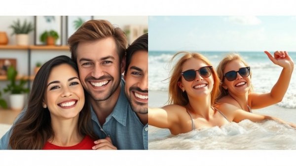 Summer House stars smiling indoors and enjoying the beach, marriage challenges.