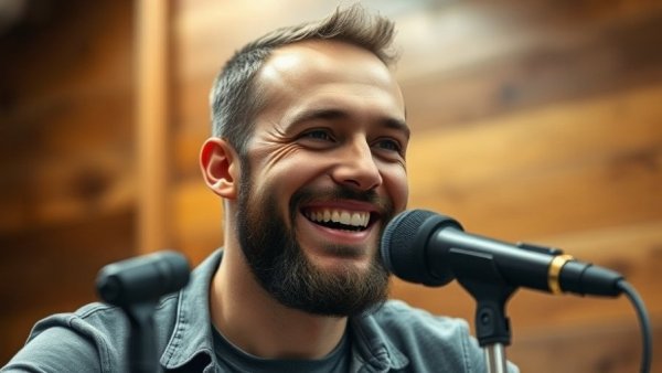 Casual male speaking into microphone, Todd Snider Legacy and Influence.