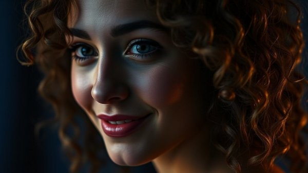 Emotional woman on TV show, reminiscent of Gabby Samone moments.