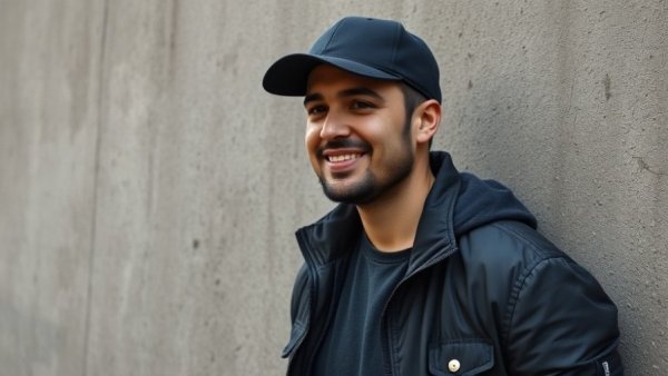 Val Chmerkovskiy Net Worth 2025: Casual man in dark jacket and cap, urban scene.