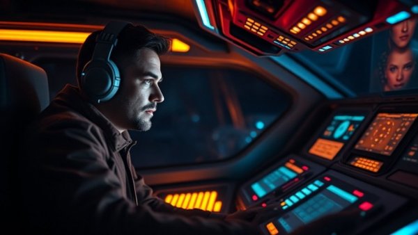 Star Wars sequel trilogy pilot in starship cockpit, ending story 2025