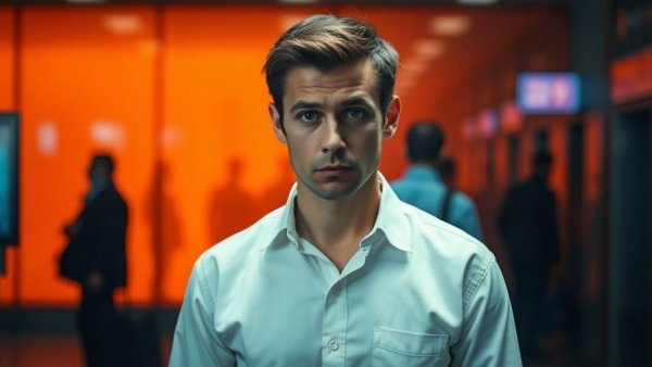 Curious person at Chicago O'Hare Airport discussing security incidents.