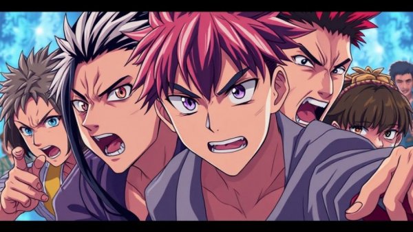 Jujutsu Kaisen characters with tense expressions predicting Yuji Itadori's fate.