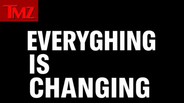 TMZ Trivia League: Everything is changing text graphic.