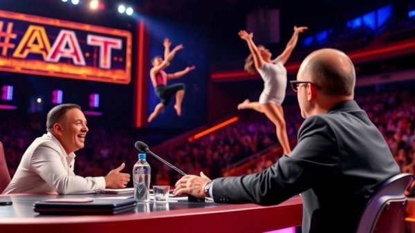 Excited judge reacts to thrilling performance on America's Got Talent Season 20 stage.