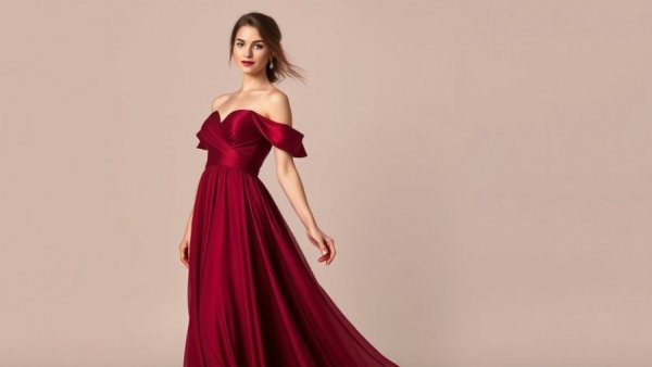 Elegant burgundy bridesmaid dress, affordable spring bridesmaids dresses.