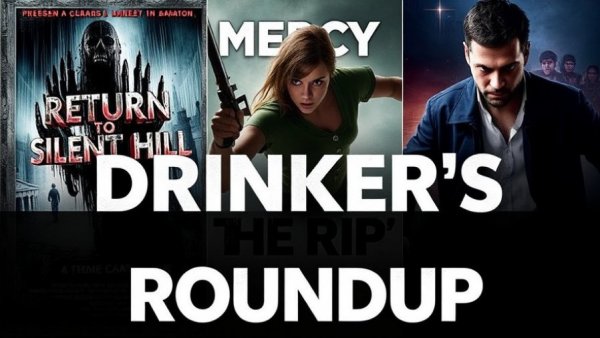 Return to Silent Hill movie review: dramatic movie poster collage.