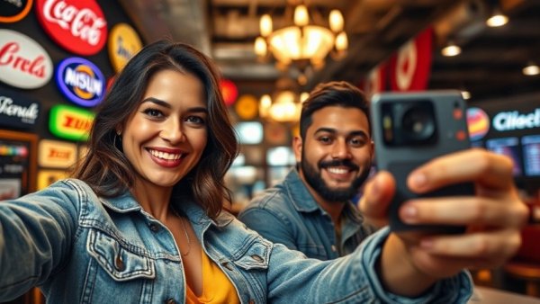 Couple smiling in indoor settings, Bronwyn Newport Todd Bradley split
