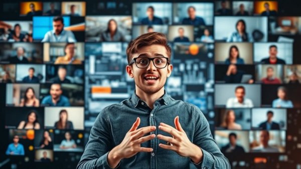 Allyson Friedman backlash New York City, lively online meeting collage, young speaker, TMZ event illustration.