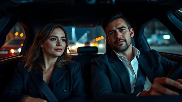 Mauricio Umansky mystery woman sighting inside car at night.