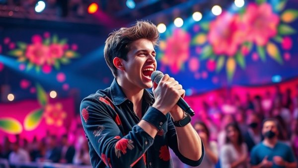 Brooks performing 'Dancing On My Own' slowed version at Disney Aulani