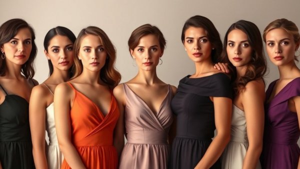 Group of women with serious expressions, text suggests controversy.