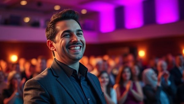 Monday’s episode emotional reactions, cheerful host applauding on stage