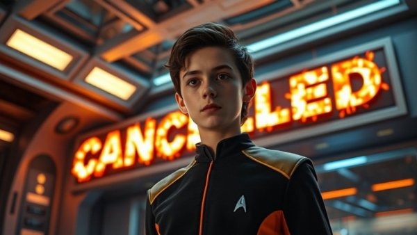 Starfleet Academy Future uncertain with cancelled sign