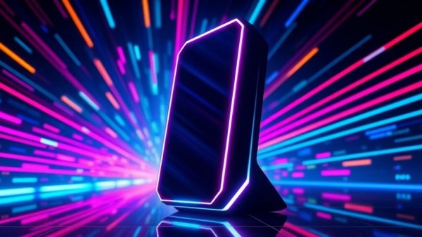 Futuristic gaming console with neon lights, PlayStation 6 price increase.