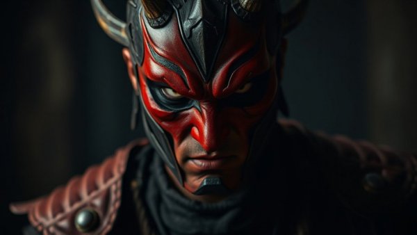 Darth Maul glaring intensely in shadowy setting. Star Wars: Maul - Shadow Lord Reviews.