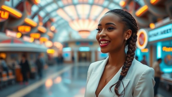 Disney Night tips from a woman in a theme park setting.