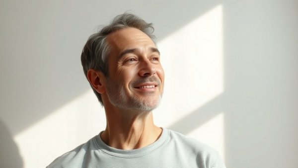 AI superlearners contemplative man in soft lighting environment