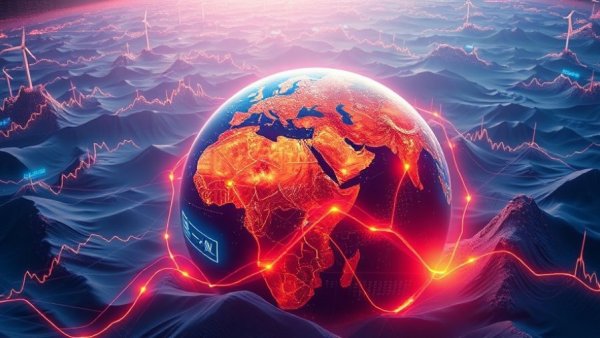 Abstract visuals representing Google DeepMind Accelerator program innovations.