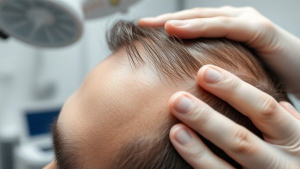 Detailed hair transplant procedure in Turkey, clinical precision.