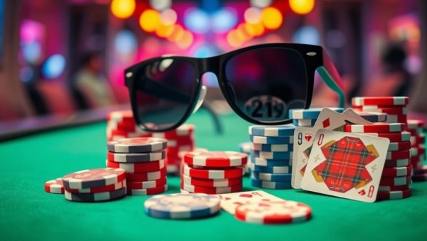 AI tells detection in poker with futuristic eyewear and chips