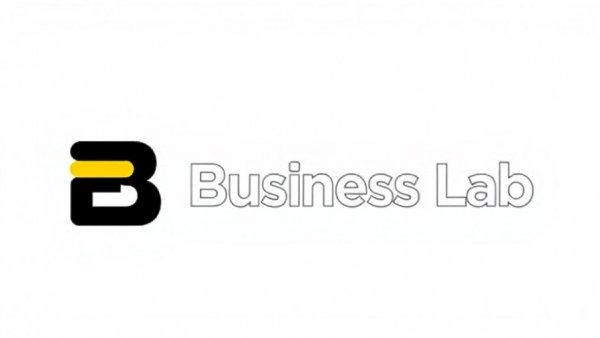 Facilitating AI Integration with Simplicity in Business Lab branding.