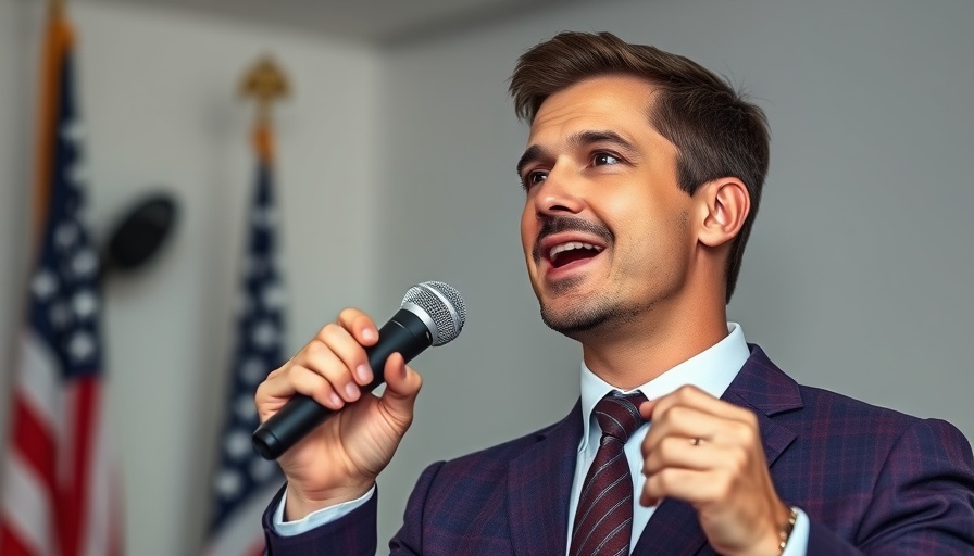 Confident speaker discussing open-weight AI models