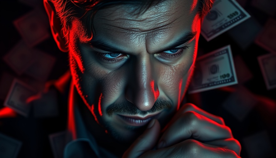 Portrait overlay of man with dollar bills highlighting financial theme, OpenAI nonprofit roots.