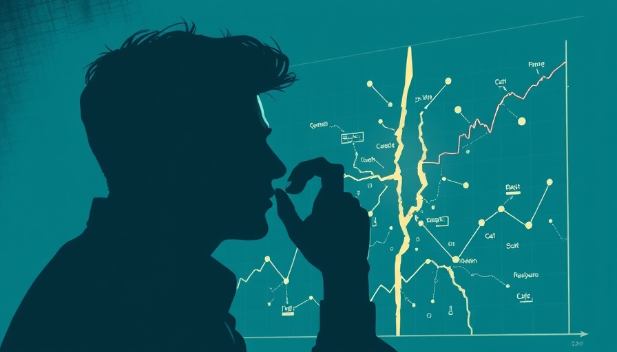 Diagnose Regression Model Failures: Analyzing cracked graph illustration.