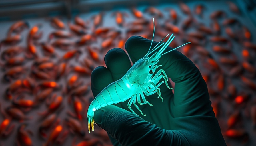 Bioluminescent shrimp recall due to radiation concerns
