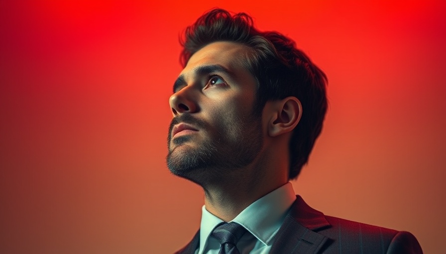 Colorful dual portrait with vibrant gradient hues