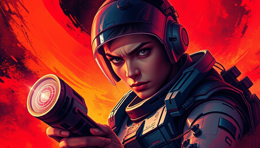 Abstract illustration of a human in space gear with a futuristic vibe.