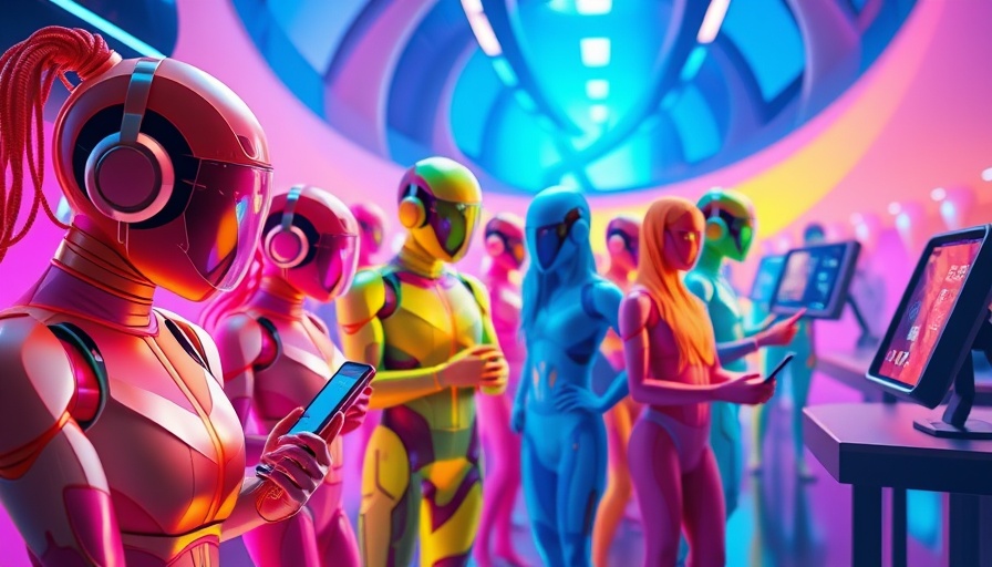 AI in customer experience: digital interaction concept