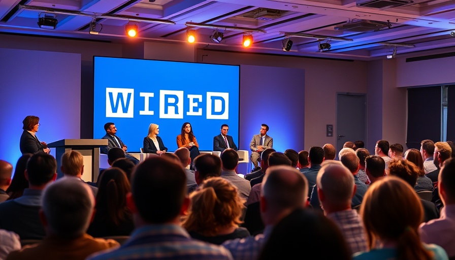 Impact of AI on Society panel discussion at WIRED summit.
