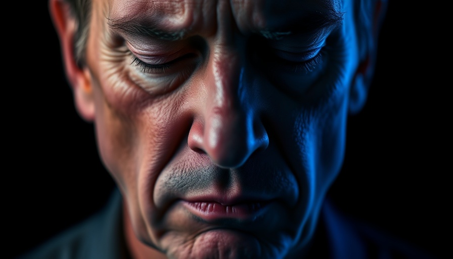 Tense expression of a man during AI Glasses Failed Demo.