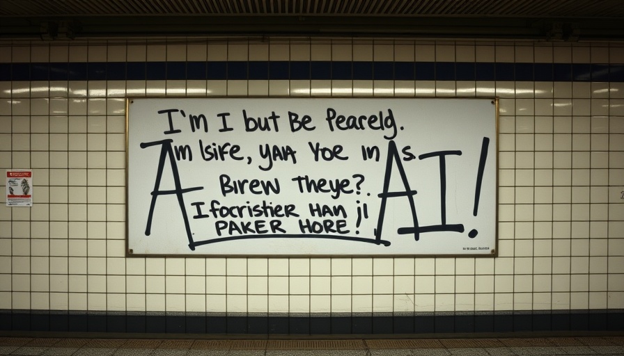 Subway ad defaced with anti-AI graffiti, AI ad campaign backlash.