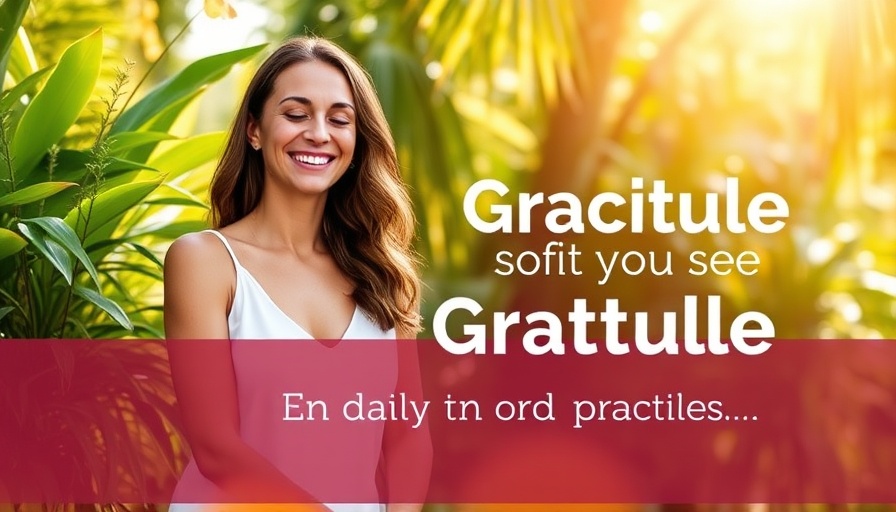 Promotional poster for daily gratitude meditation session with Kim Armstrong.